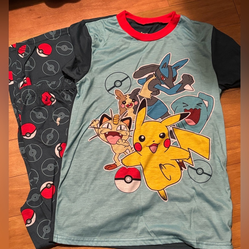 Pokemon Boys Sleep Set - Sz: 12/14
